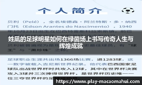 姓凪的足球明星如何在绿茵场上书写传奇人生与辉煌成就